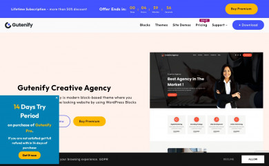 Gutenify Creative Agency screenshot