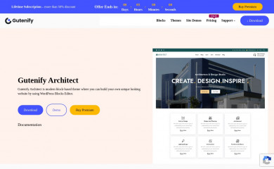 Gutenify Architech screenshot