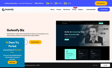 Gutenify Biz screenshot