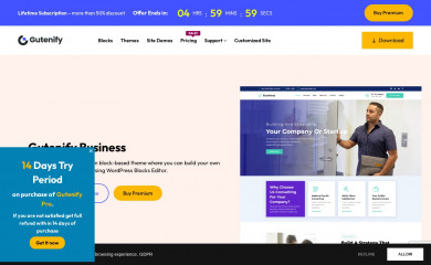 Gutenify Business screenshot