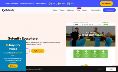 Gutenify Ecosphere screenshot