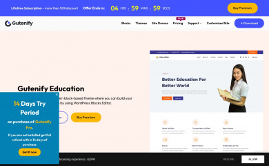 Gutenify Education screenshot