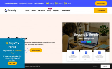 Gutenify Lynx screenshot