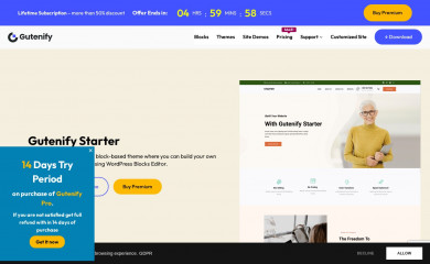 Gutenify Starter screenshot