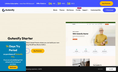 Gutenify Starter screenshot