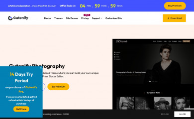 Gutenify Photography screenshot