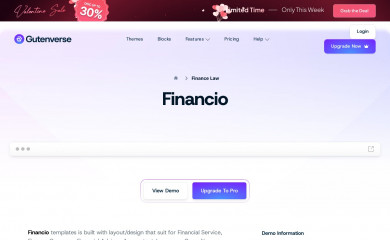 Financio screenshot