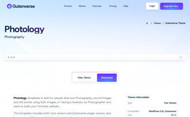 Photology screenshot