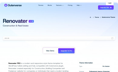 Renovater screenshot