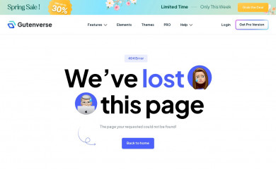 https://gutenverse.com/zeever-theme screenshot