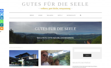 gutesfuerdieseele.at screenshot