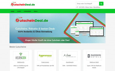 gutscheinedeal.de screenshot