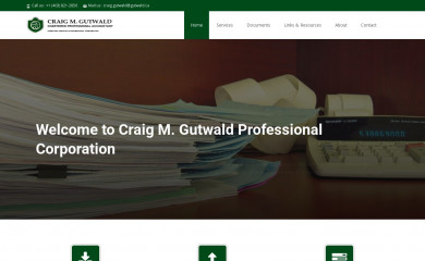 gutwald.ca screenshot