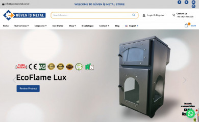 guvenismetal.com.tr screenshot