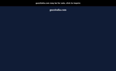 guzzitalia.com screenshot