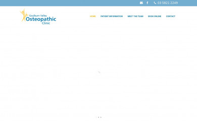 gvosteoclinic.com.au screenshot