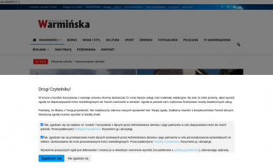 gwarminska.pl screenshot