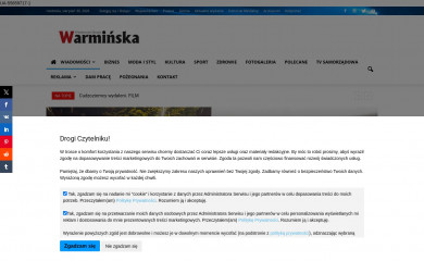 gwarminska.pl screenshot