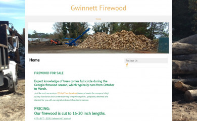 gwinnettfirewood.com screenshot