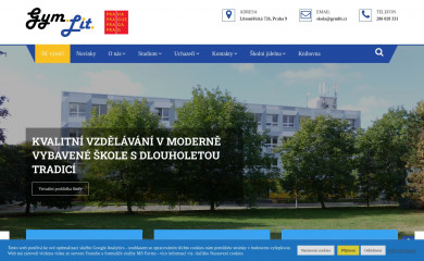 gymlit.cz screenshot