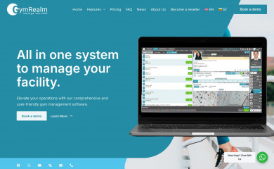 gymrealmmanager.com screenshot