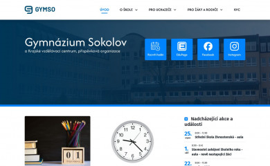 gymso.cz screenshot