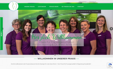 gyn-hannig-hirsch.de screenshot