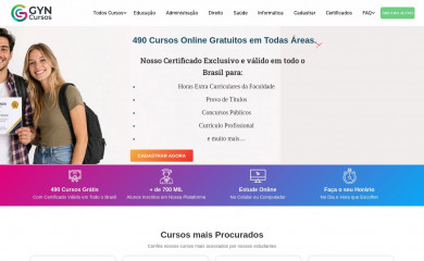 gyncursos.com.br screenshot