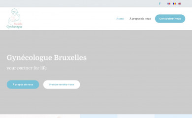 gynecologue-bruxelles.com screenshot