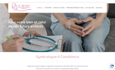 gynecologue-casablanca.ma screenshot