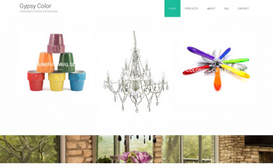 gypsycolor.com screenshot