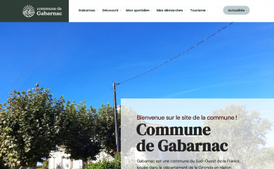 gabarnac.fr screenshot