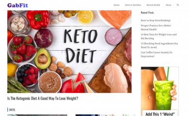 gabfit.com screenshot