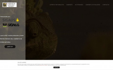 gabinetedehistorianatural.com screenshot