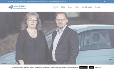 gadeberg-bedemand.dk screenshot