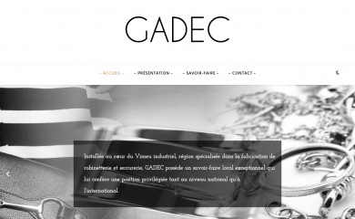 gadec-industrie.com screenshot