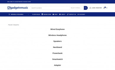 gadgetnmusic.com screenshot
