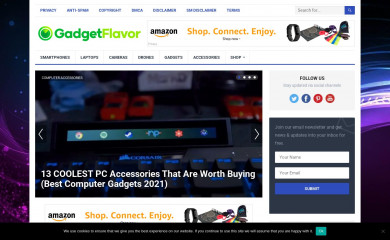 gadgetflavor.com screenshot