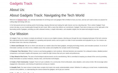 gadgetstrack.com screenshot