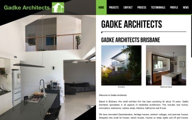 gadkearchitects.com.au screenshot
