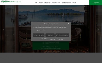 gaestehaus-gruenaeugl.de screenshot