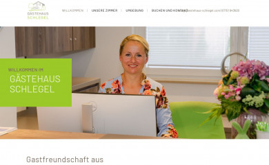 gaestehaus-schlegel.com screenshot