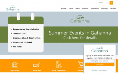 gahanna.gov screenshot