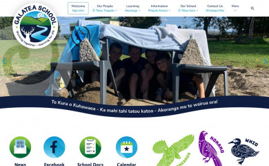 galatea.school.nz screenshot