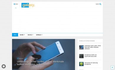 galaxy-blog.de screenshot