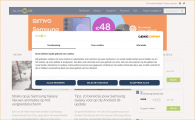 galaxyclub.nl screenshot