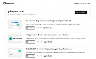 galaxyevs.com screenshot