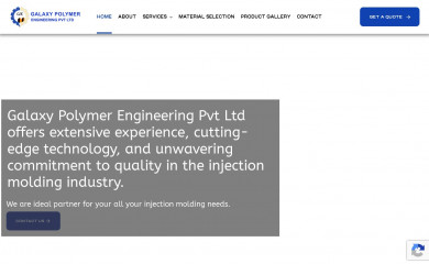 galaxypolymer.com screenshot