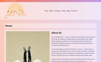galadrielgrace.com screenshot