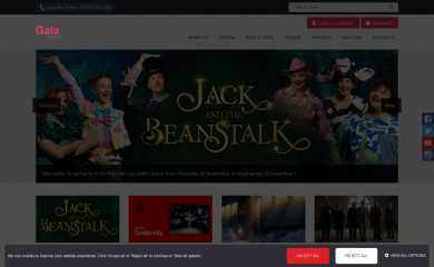 galadurham.co.uk screenshot